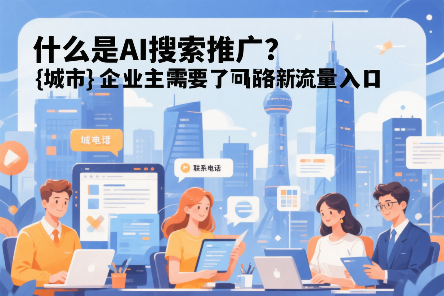 什么是AI搜索推广?唐山企业主需要了解的新流量入口