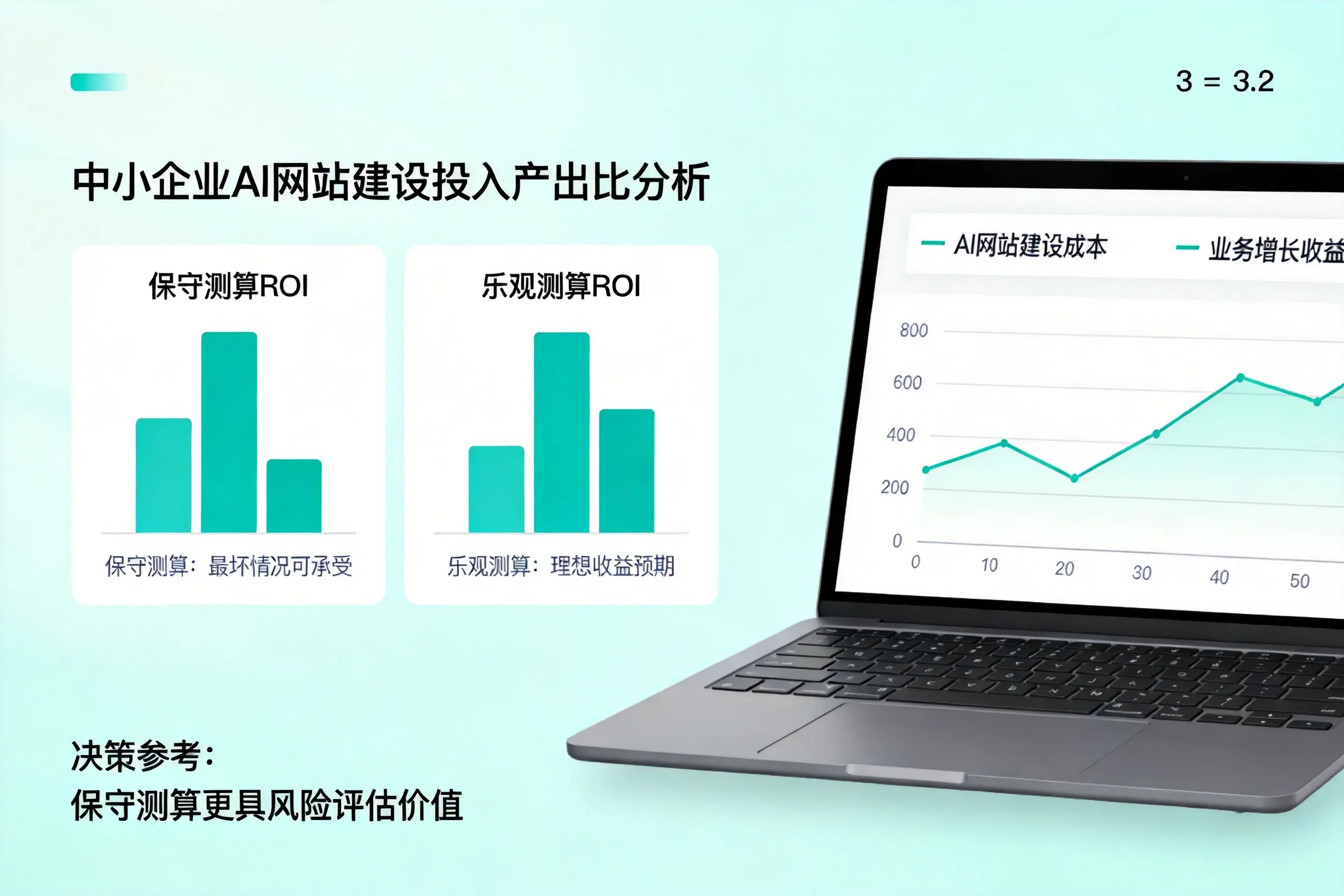 唐山中小企业AI网站建设投入产出比怎么算？先看这份分析