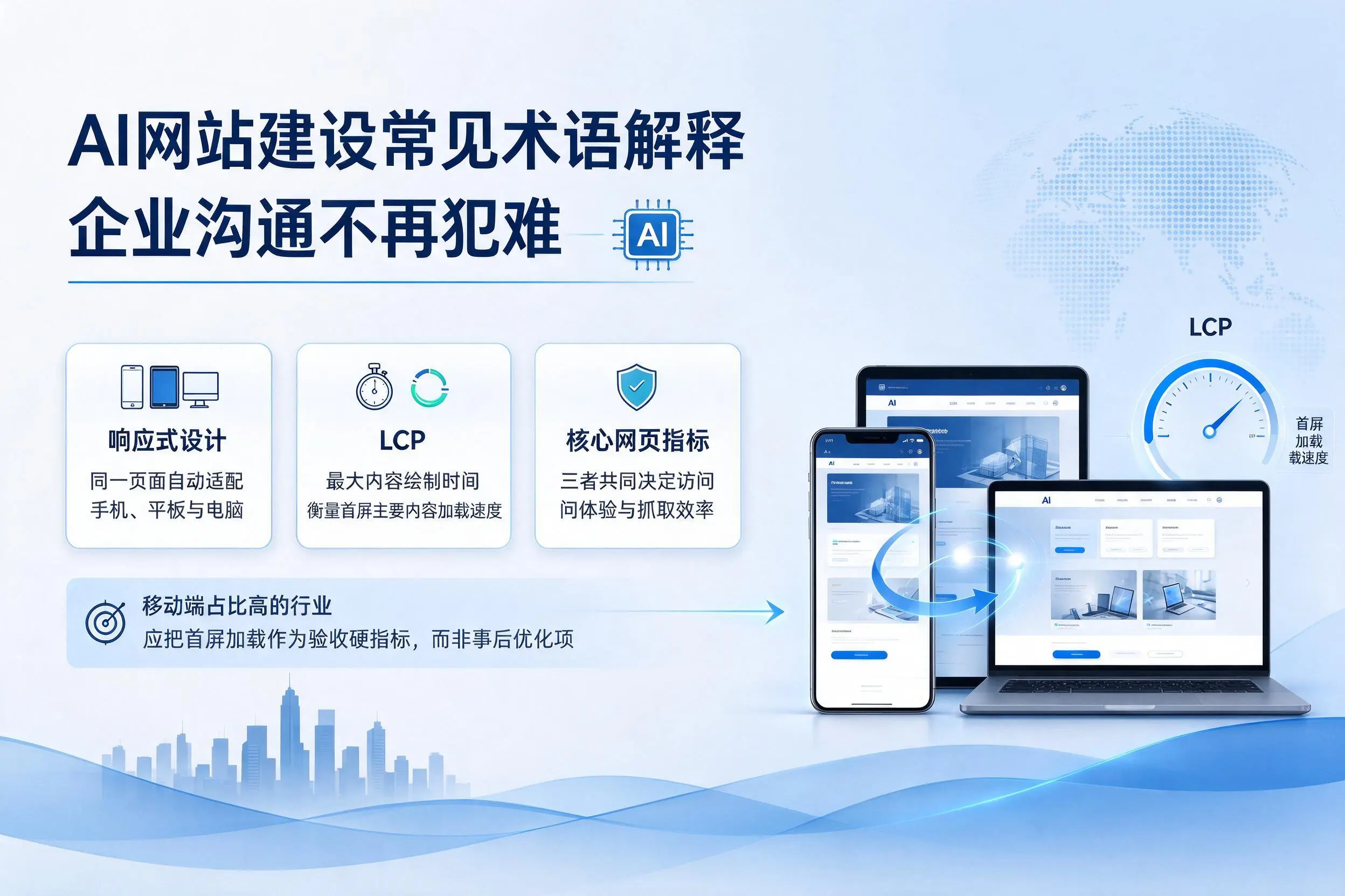 AI网站建设常见术语解释，唐山企业沟通不再犯难